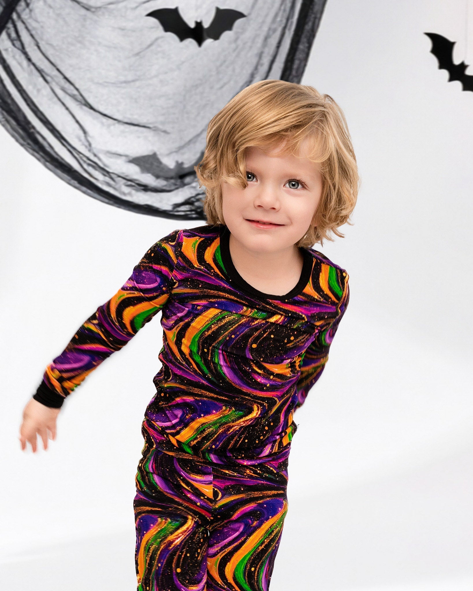 Halloween | Magic Swirls | Bamboo Two-piece Pajamas