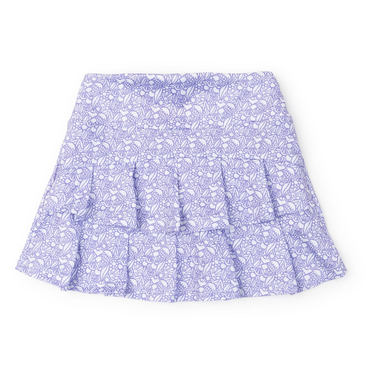 Margot Girls' Performance Skirt By Lh Sport - Petal Pop Purple