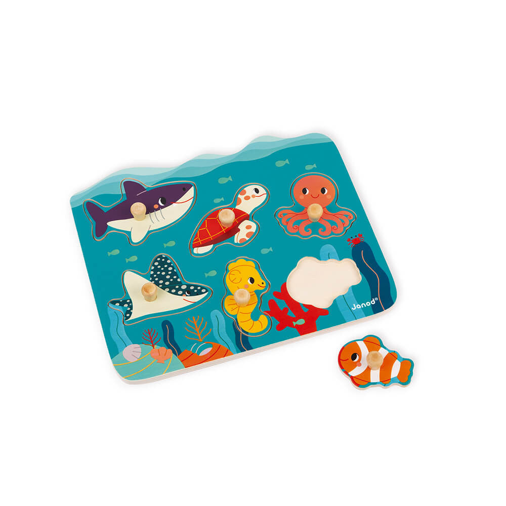 Wwf® Chunky Wooden Ocean Puzzle