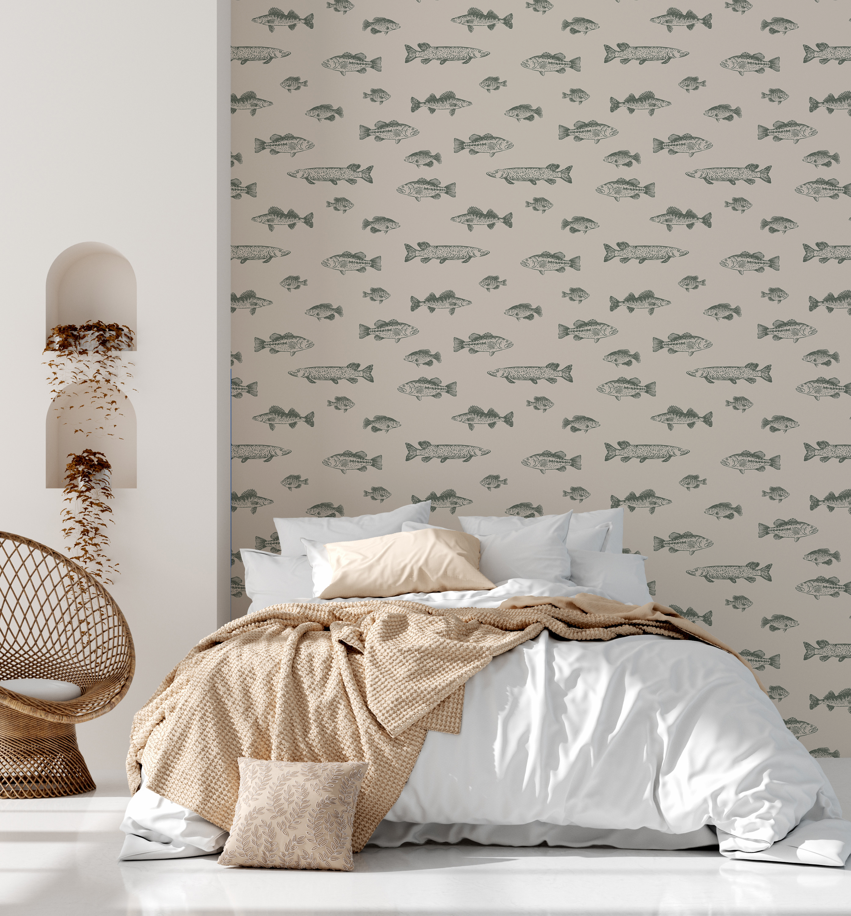 Marlin Wallpaper By Kim Hallquist Designs
