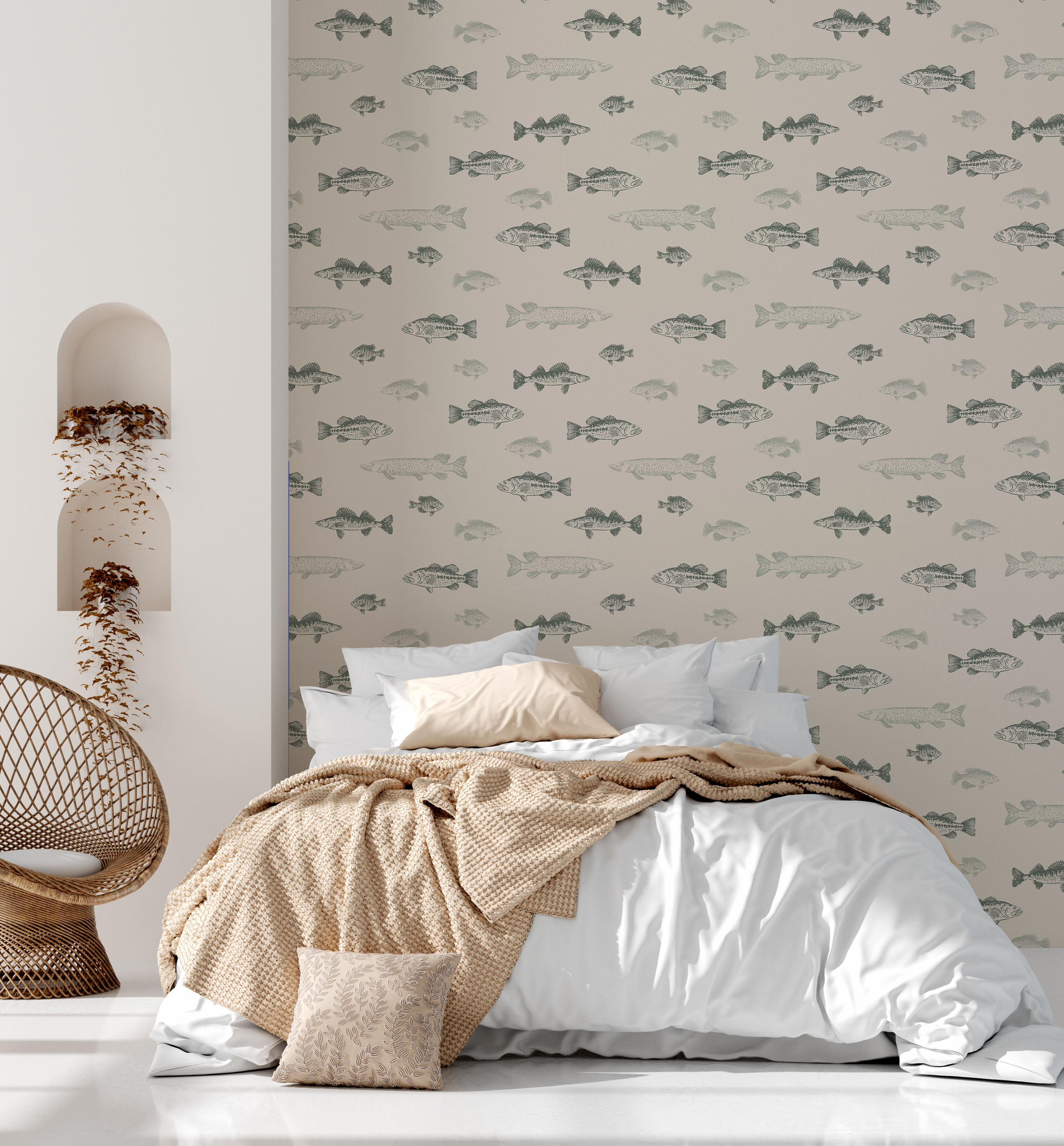 Marlin Wallpaper By Kim Hallquist Designs