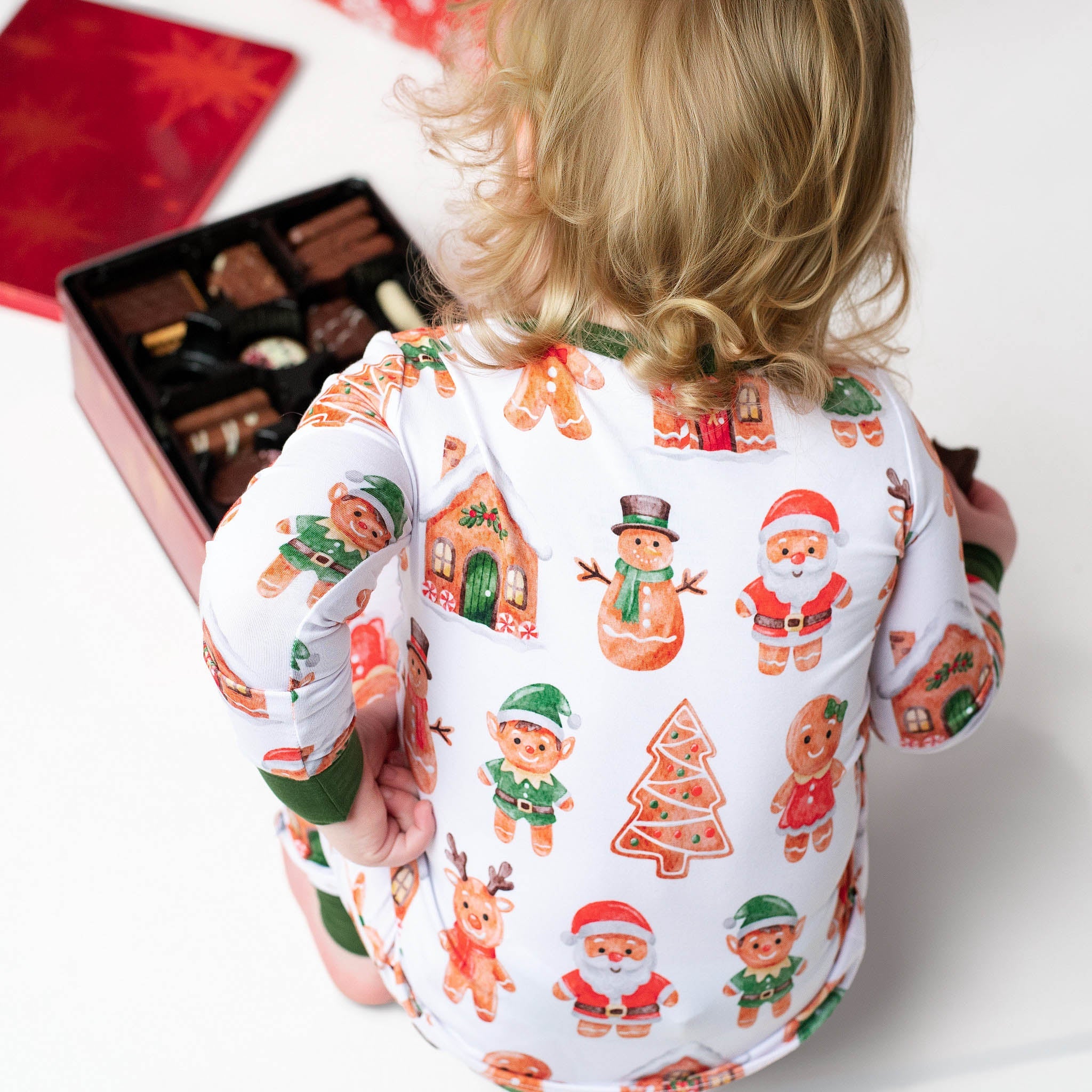 Christmas | Holiday Gingerbread | Bamboo Two-piece Pajamas