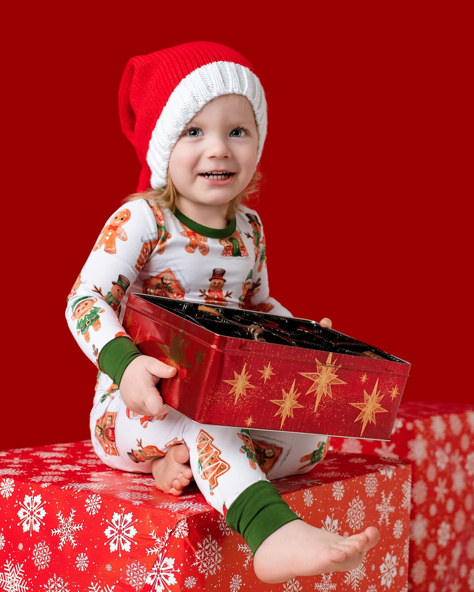 Christmas | Holiday Gingerbread | Bamboo Two-piece Pajamas