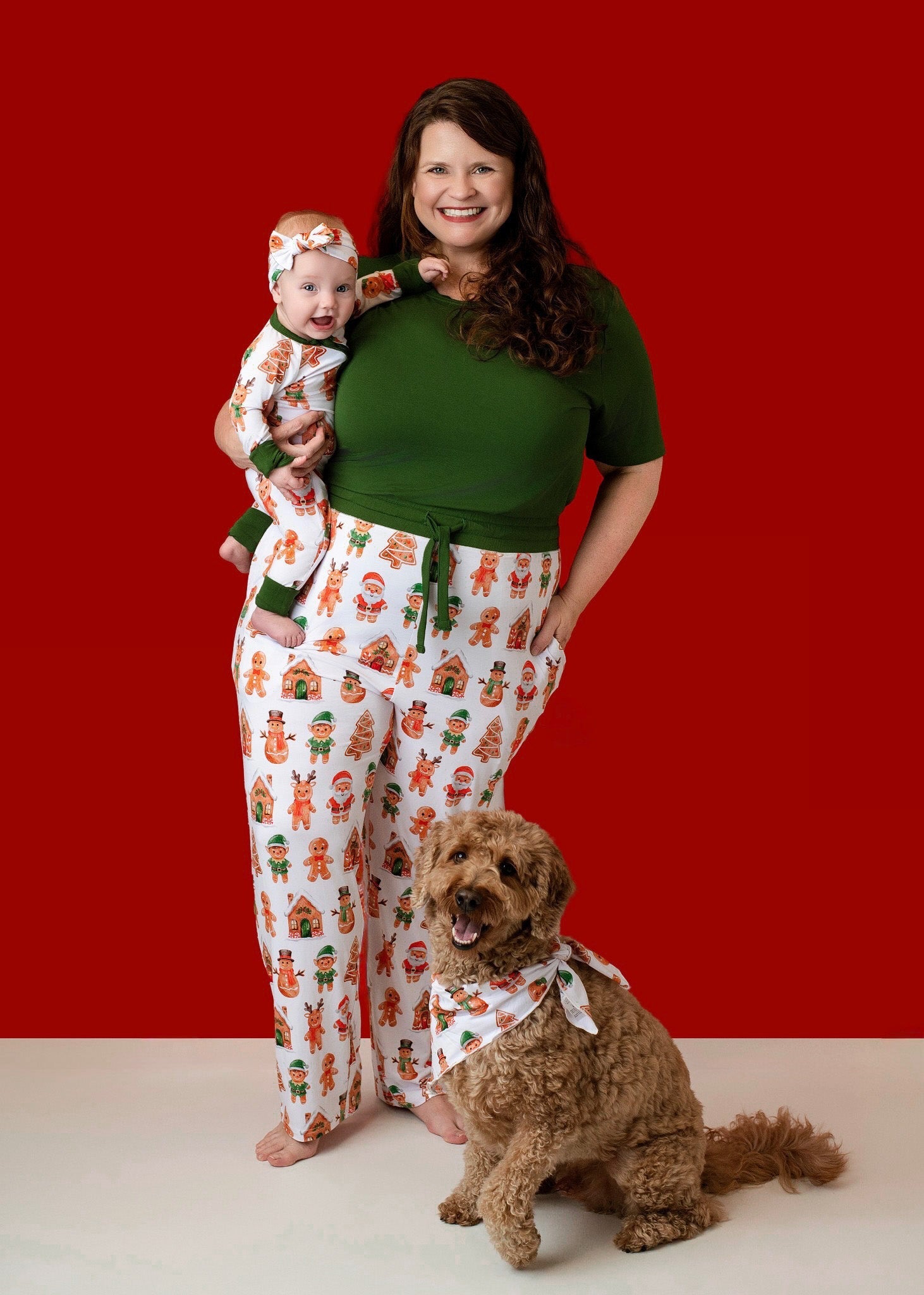 Christmas | Evergreen | Adult Bamboo Top