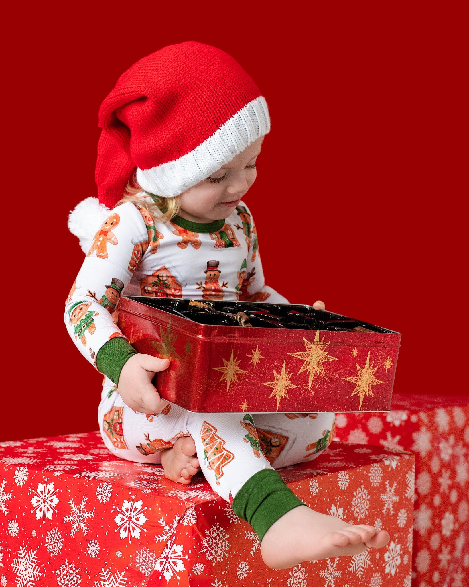 Christmas | Holiday Gingerbread | Bamboo Two-piece Pajamas