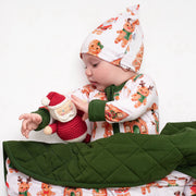Christmas | Holiday Gingerbread | Bamboo Baby Knotted Hat