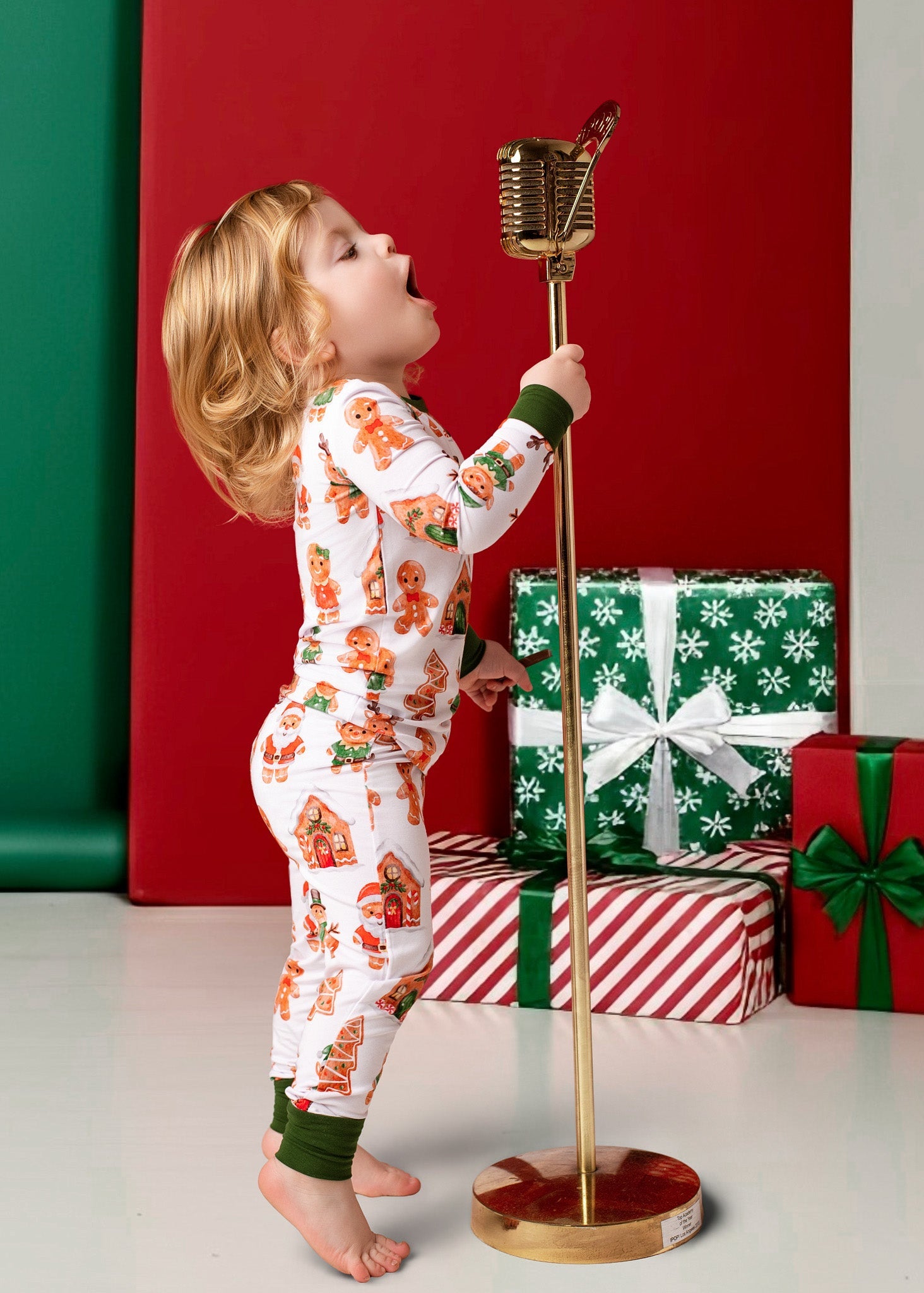 Christmas | Holiday Gingerbread | Bamboo Two-piece Pajamas