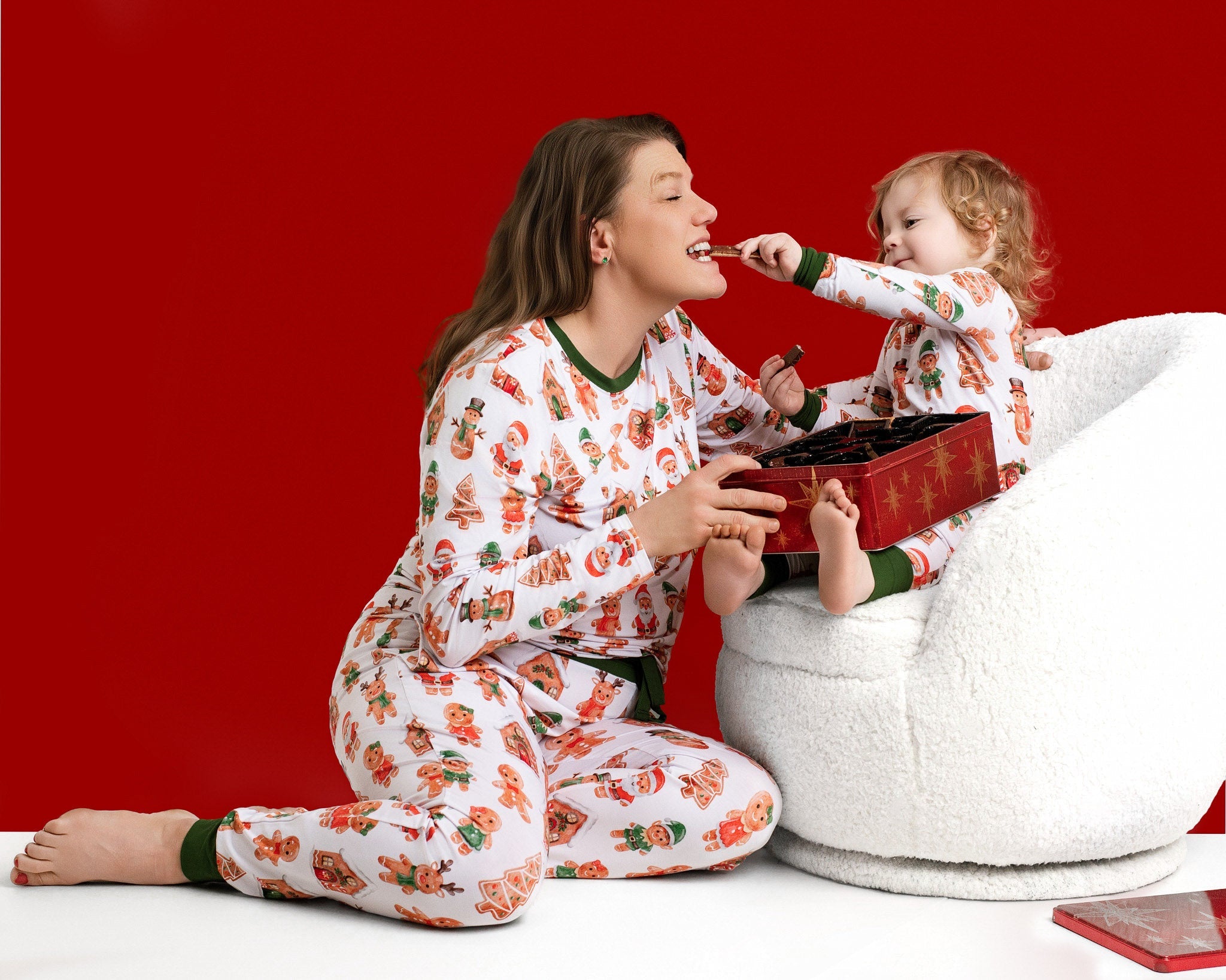 Christmas | Holiday Gingerbread | Adult Bamboo Top