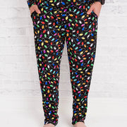 Christmas | Holiday Lights | Men’s Bamboo Lounge Pants