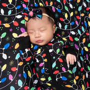 Holiday Lights | Baby Girl Nylon Bow