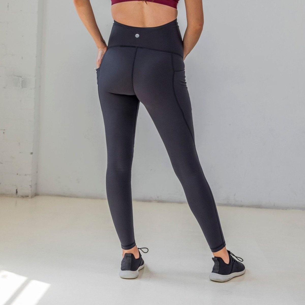 Skin Maternity Pants (27") - Black
