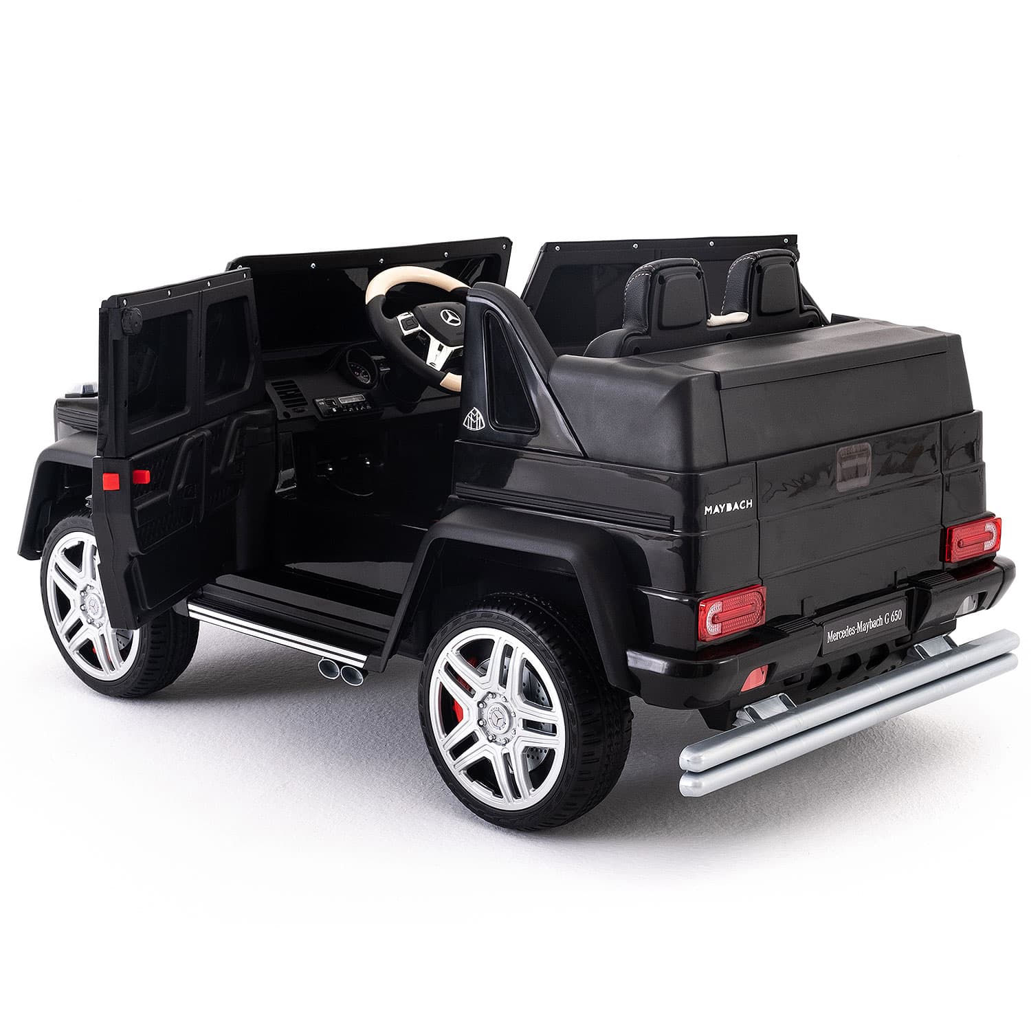 Mercedes Maybach G650 12v Kids Ride-on Car With Parental Remote | Black