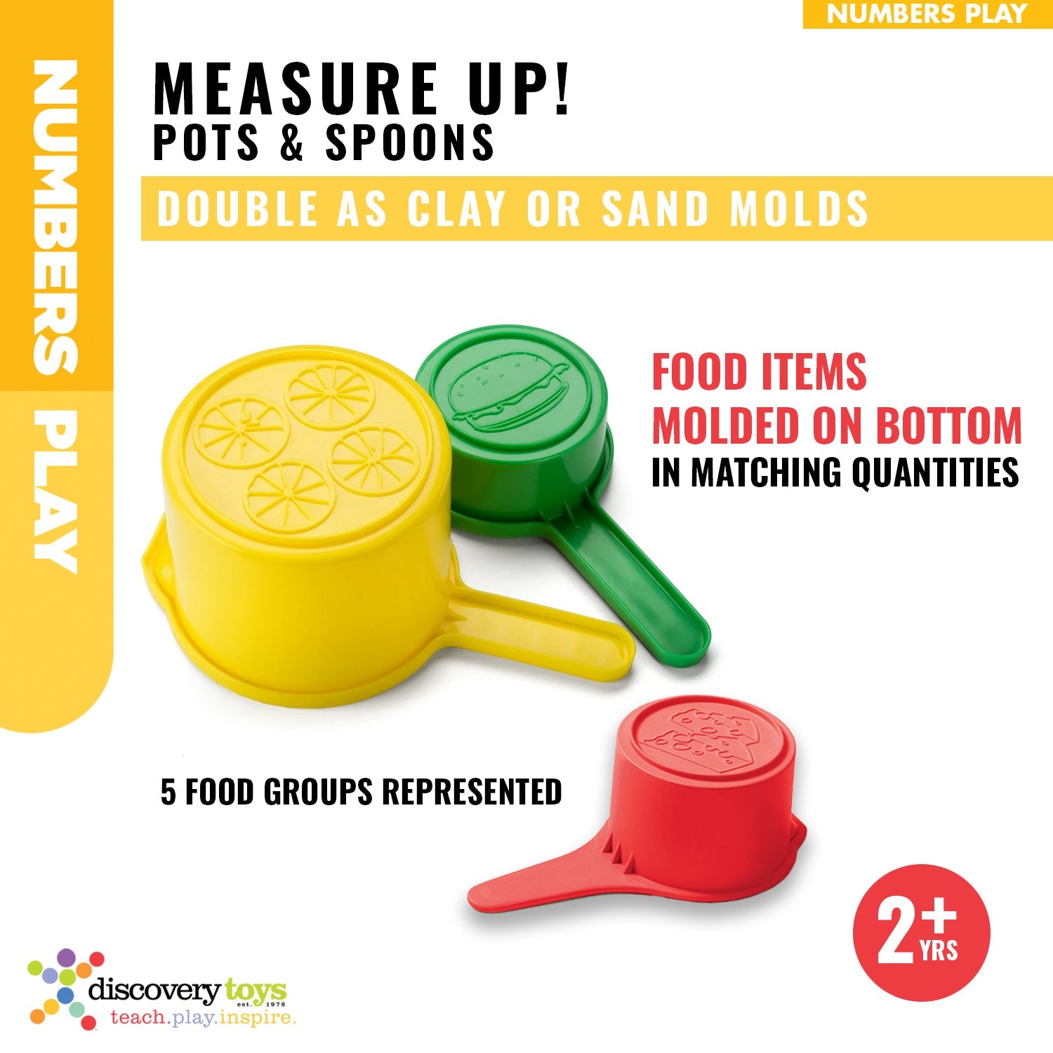 Measure Up! Pots & Spoons Stack & Learn Set