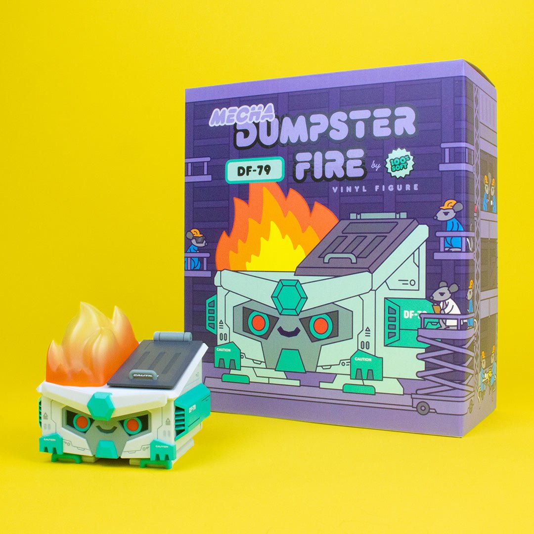 Mecha Dumpster Fire Df-79 Figure