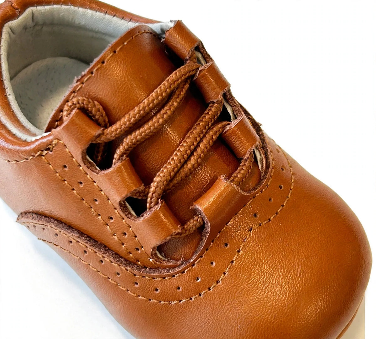 Alfie Lace-up Dress Shoe For Kids, Wide Toe Box