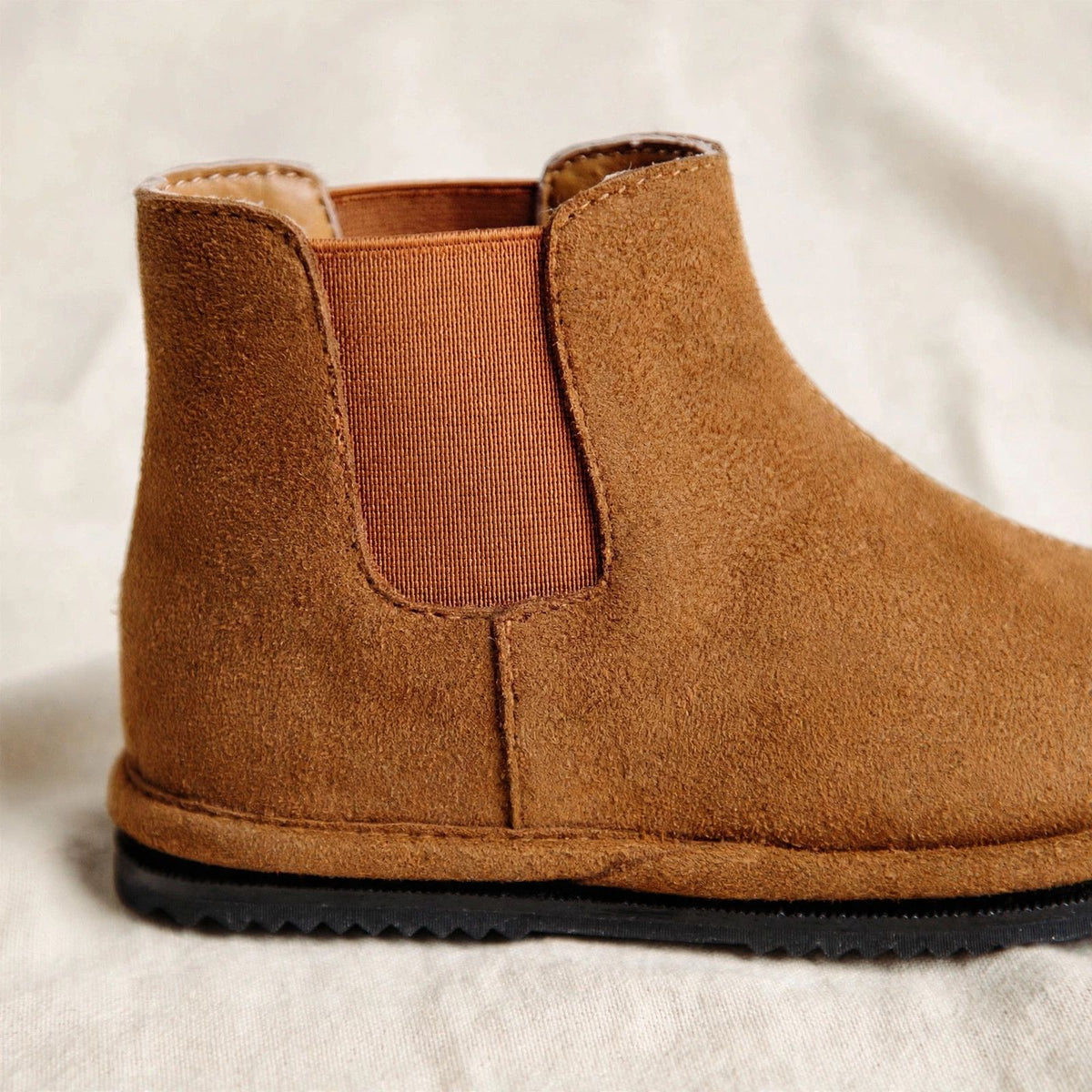Kids Brown Chelsea Boots – Non-slip & Easy Wear