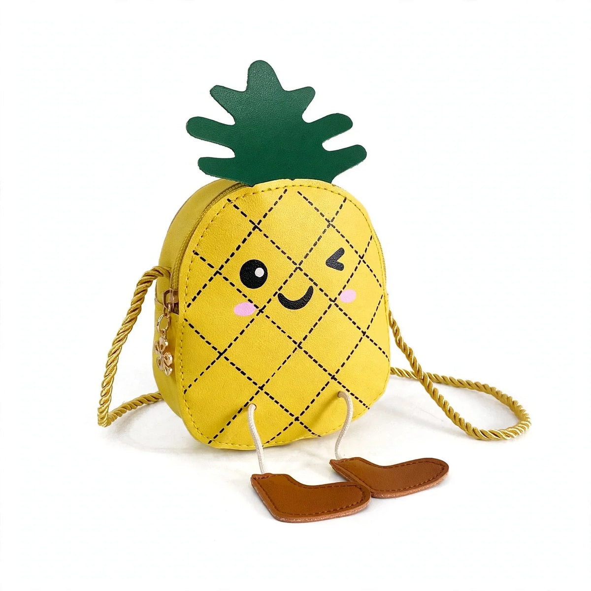 Kids’ Crossbody Bag, Best Gift For Kids | Handbag For Girls | Pineapple