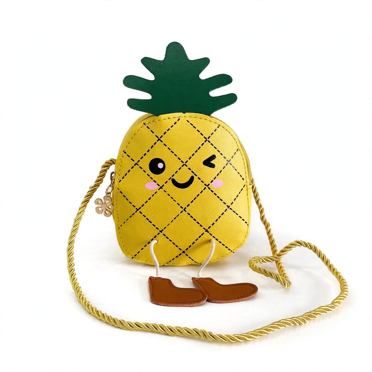 Kids’ Crossbody Bag, Best Gift For Kids | Handbag For Girls | Pineapple