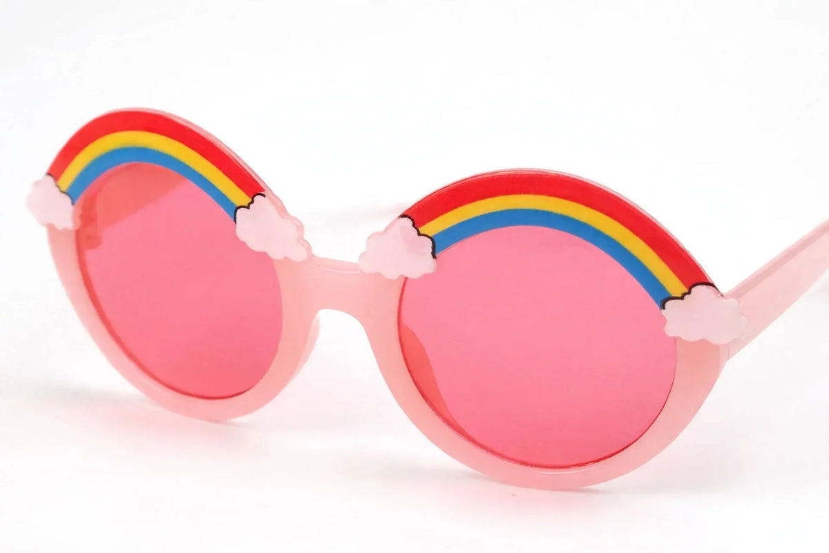 Rainbow Kids Sunglasses – 100% Uv 400 Protection Toddler Sun Glasses For Beach & Outdoor Play