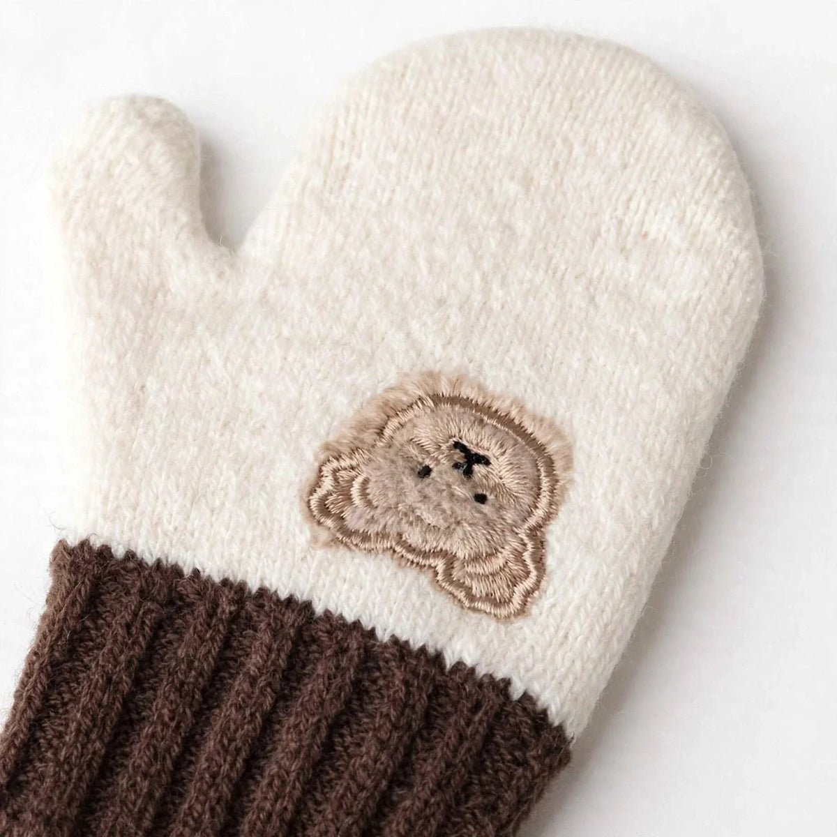 Kids Winter Gloves With String | Warm Toddler Mittens 2-5y