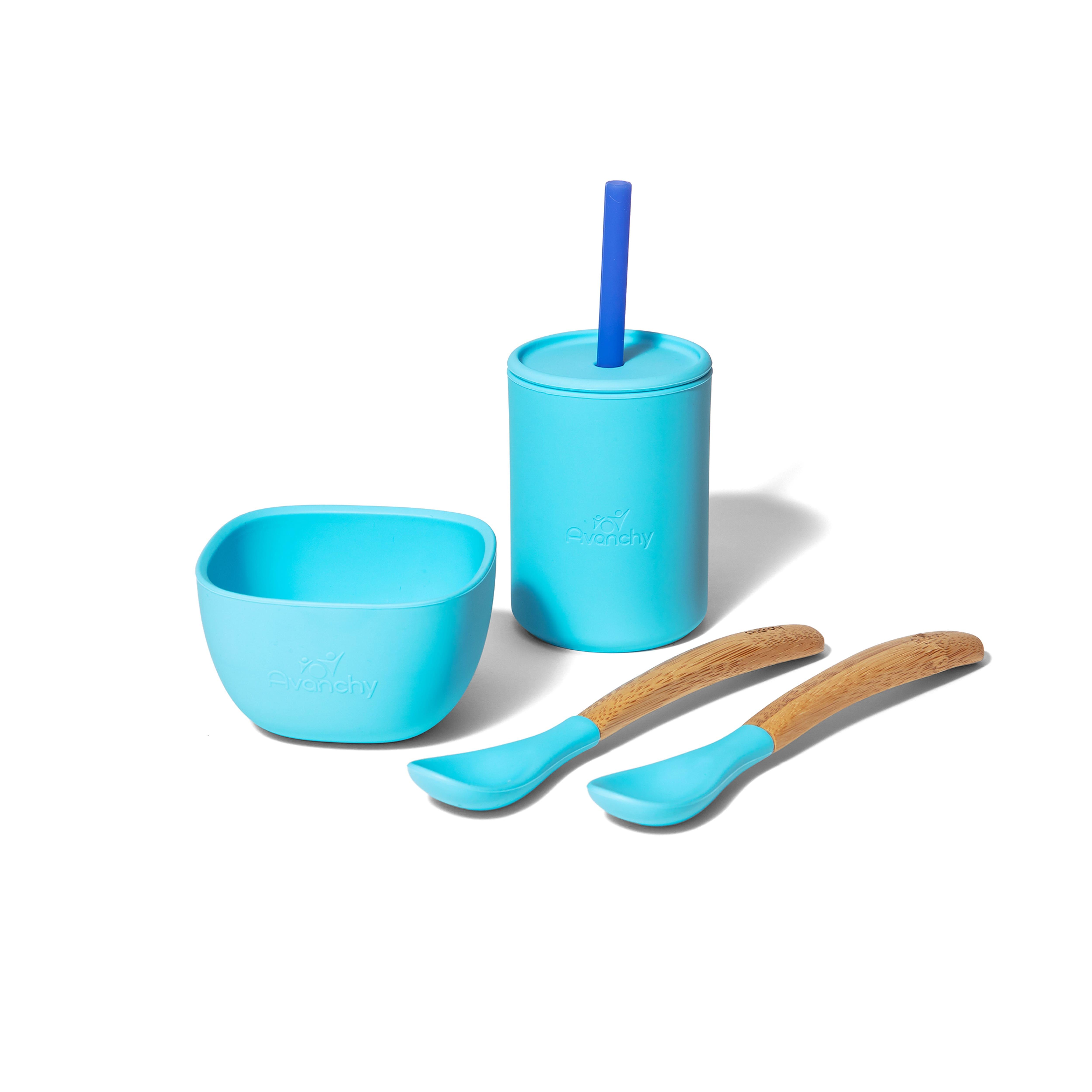 8 Oz. Avanchy La Petite Medium Silicone Sippy Cup