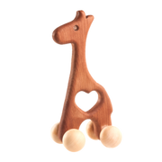 Wooden Giraffe Push Toy