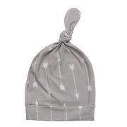 Newborn Top Knot Hat - Arrows