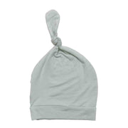 Newborn Top Knot Hat - Sage