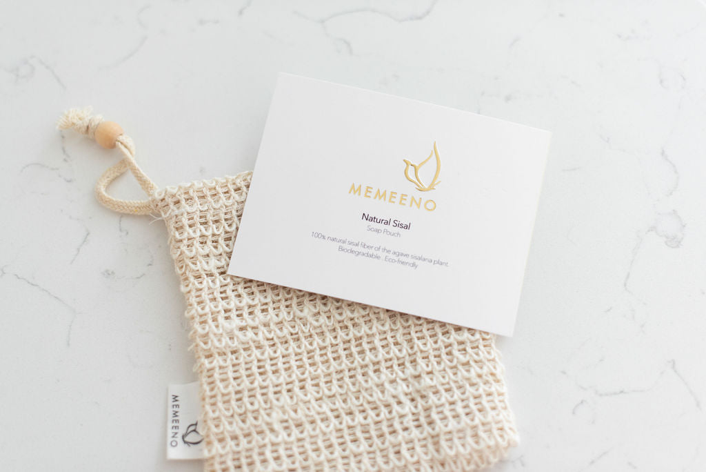 All-natural Sisal Soap Pouch