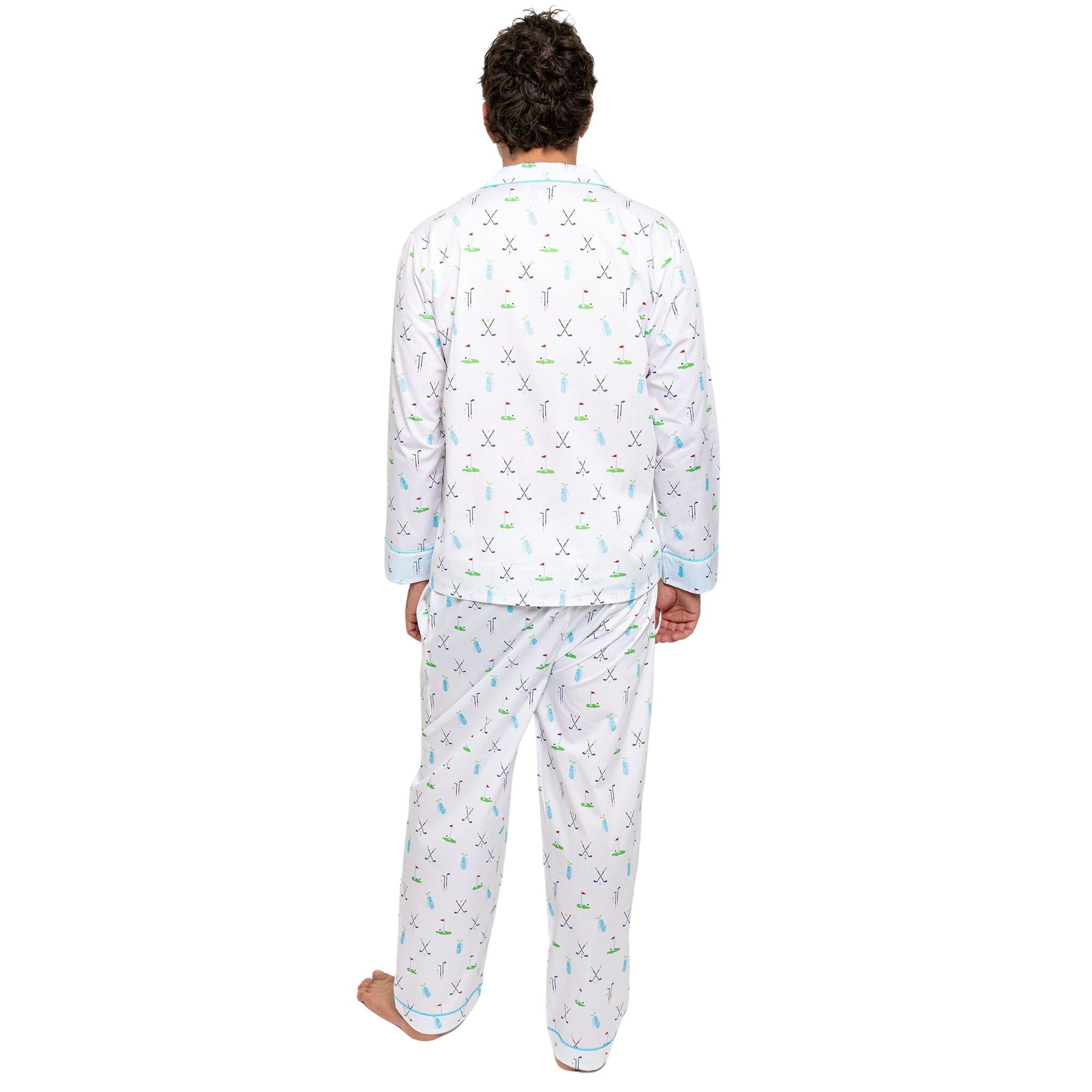 Men's Golf Long Pj Set