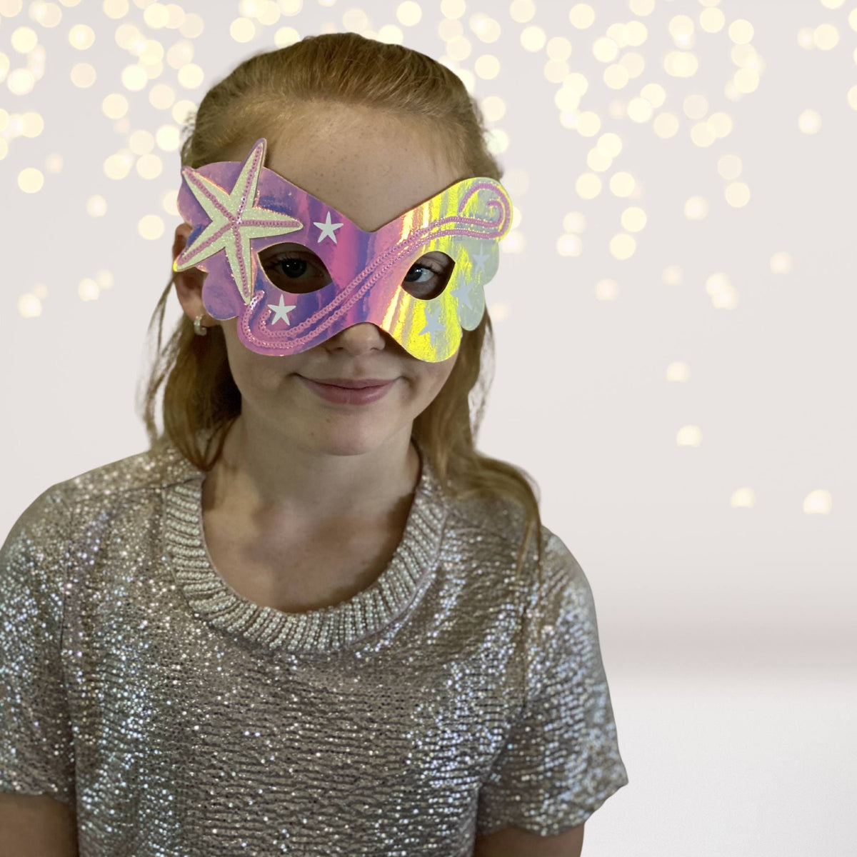 Mermaid, Starfish, Ocean Adventure, Felt, Kids Costume  Mask