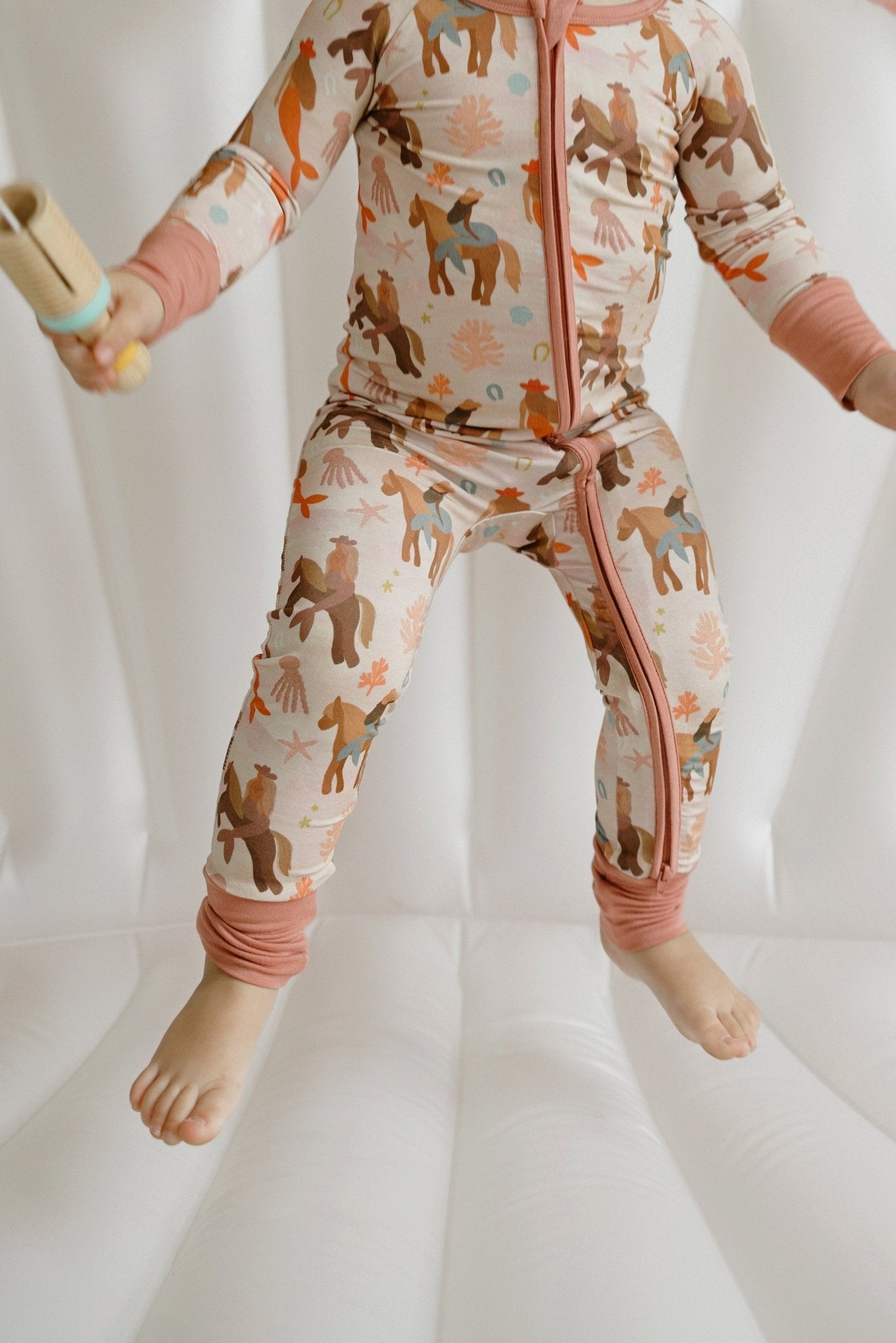 Mermaid Zipper Romper