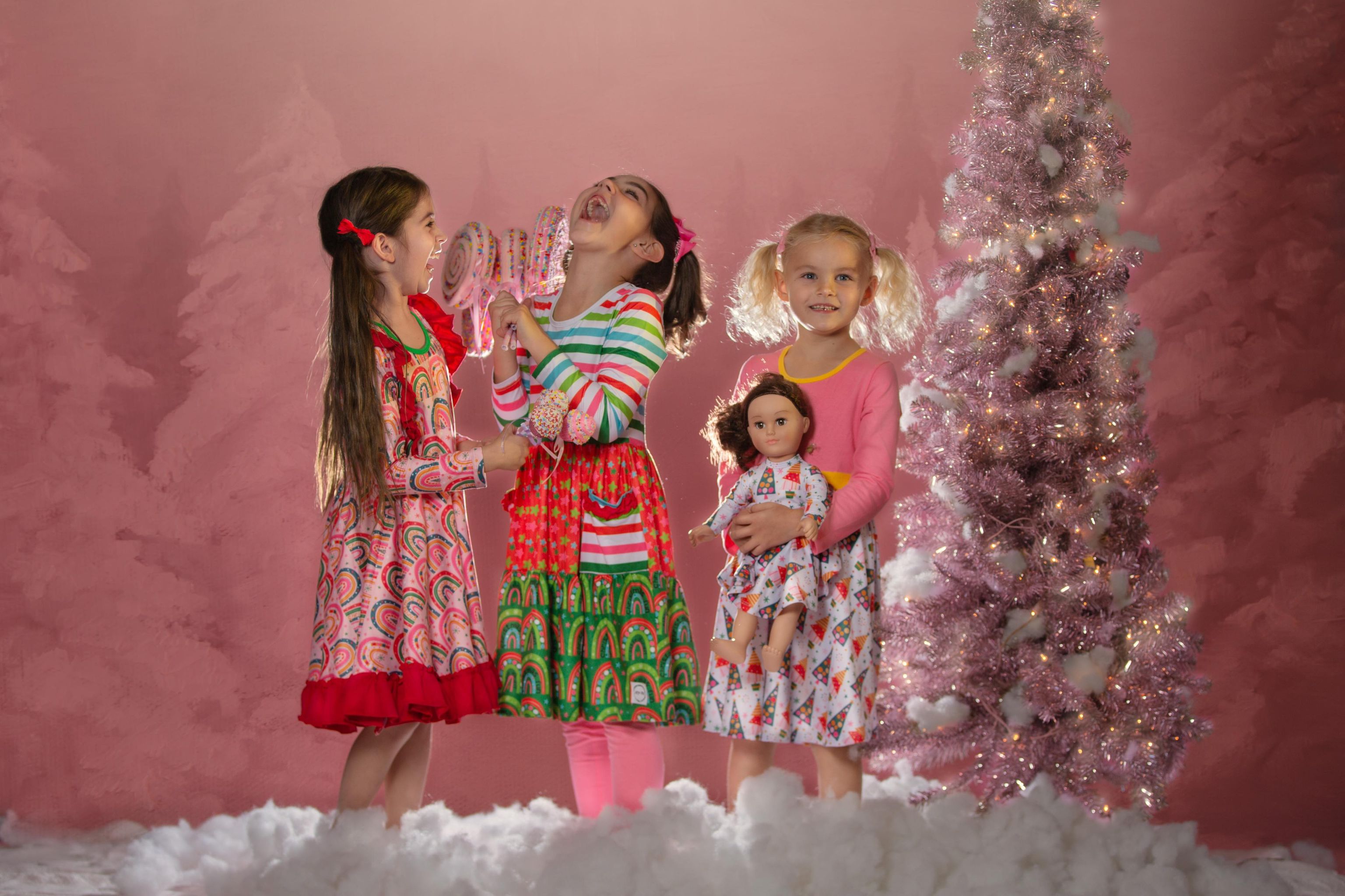 Christmas Tree Twirl Dress