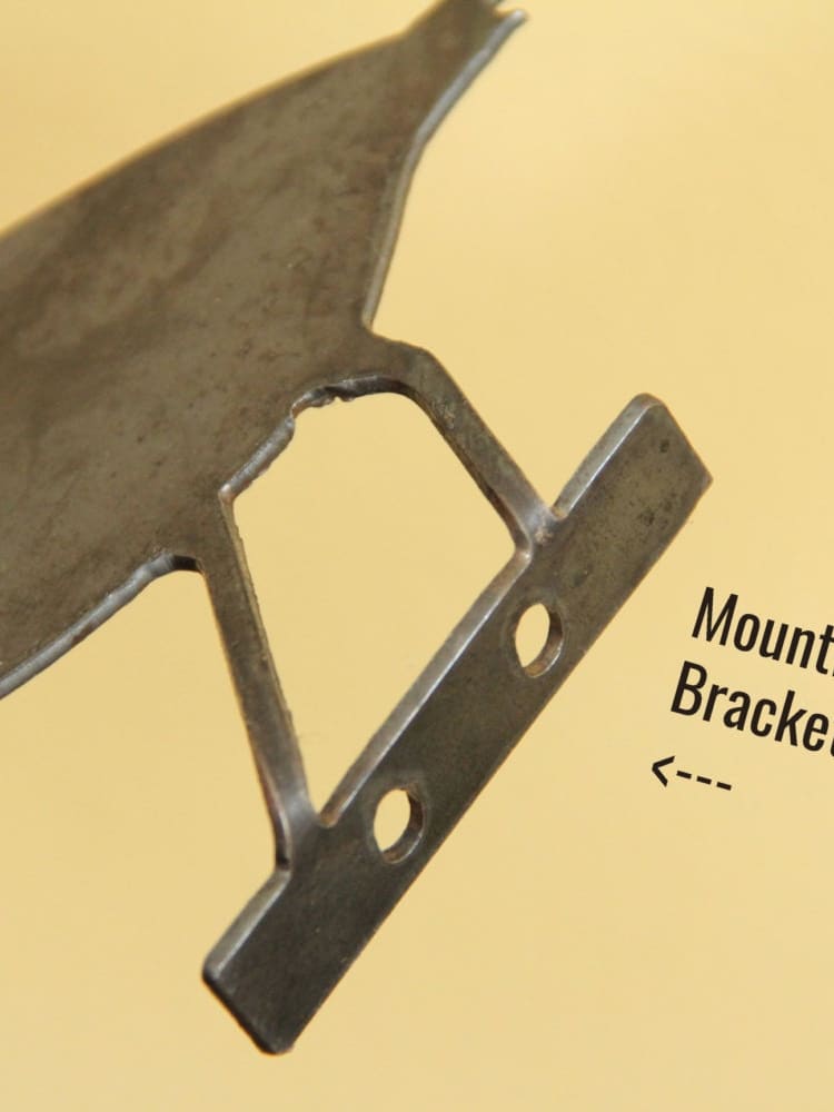 Metal Bird Statue - Mama And Baby Birds Statue