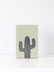 Metal Cactus Bookend