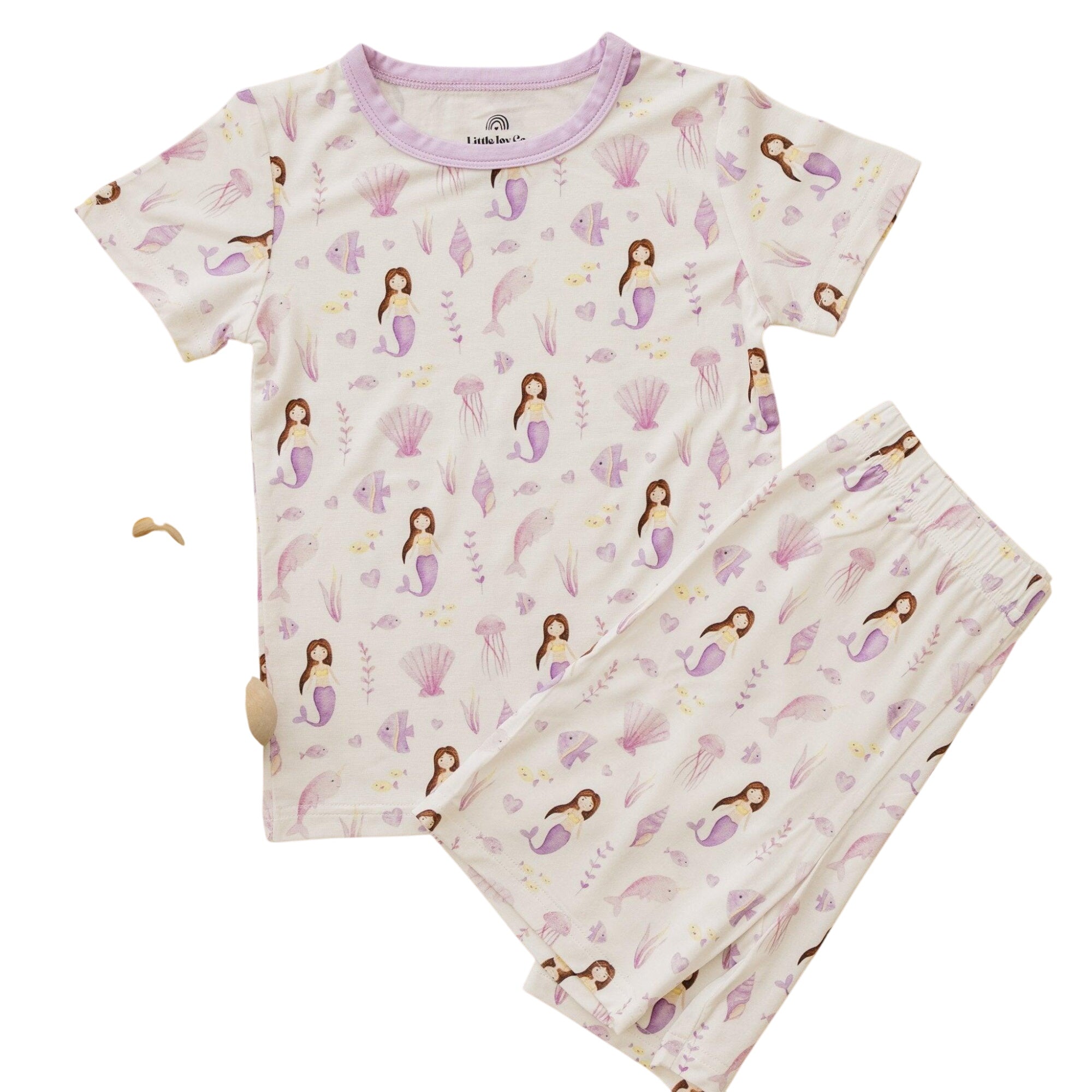 Mia's Mermaids 2pc Bamboo Pajamas *see Size Notes