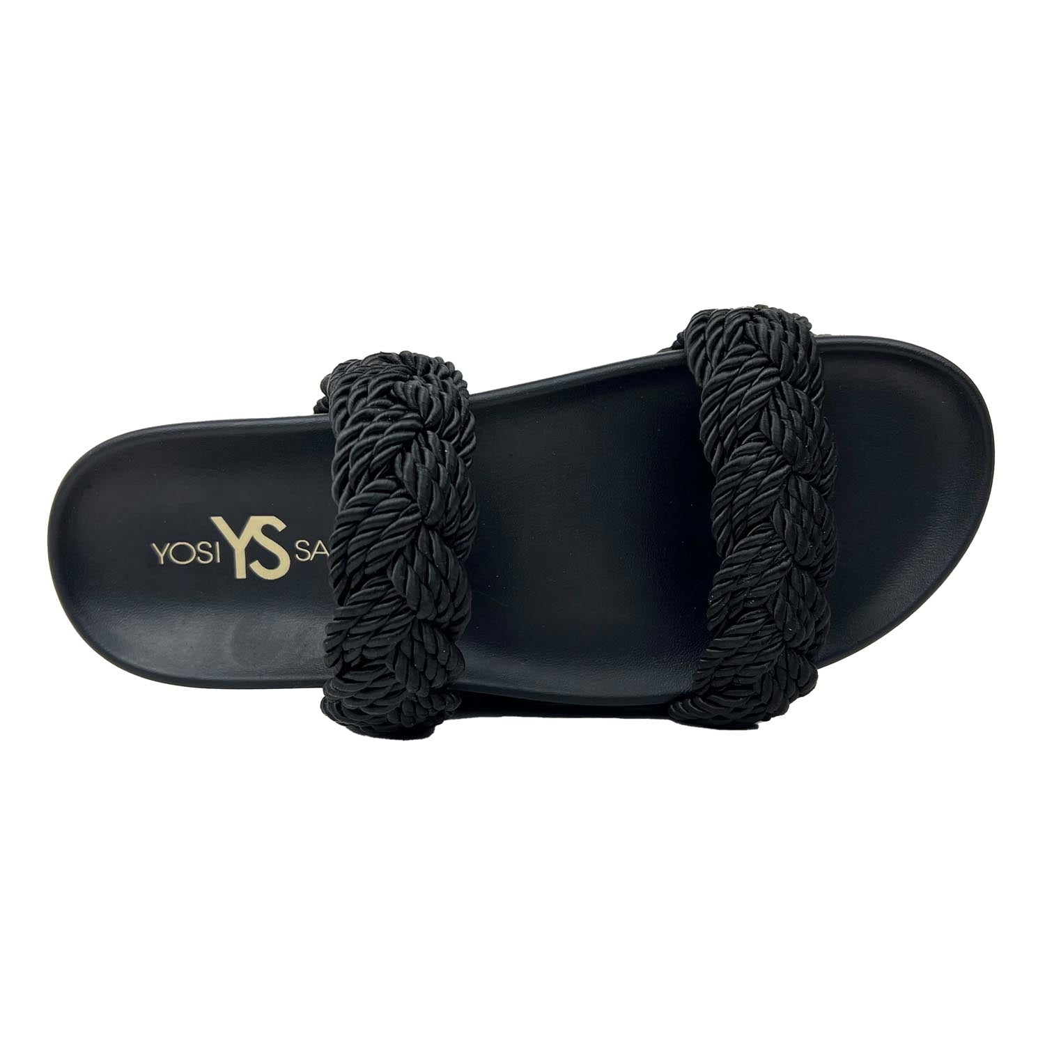 Michelle Braided Sandal In Black