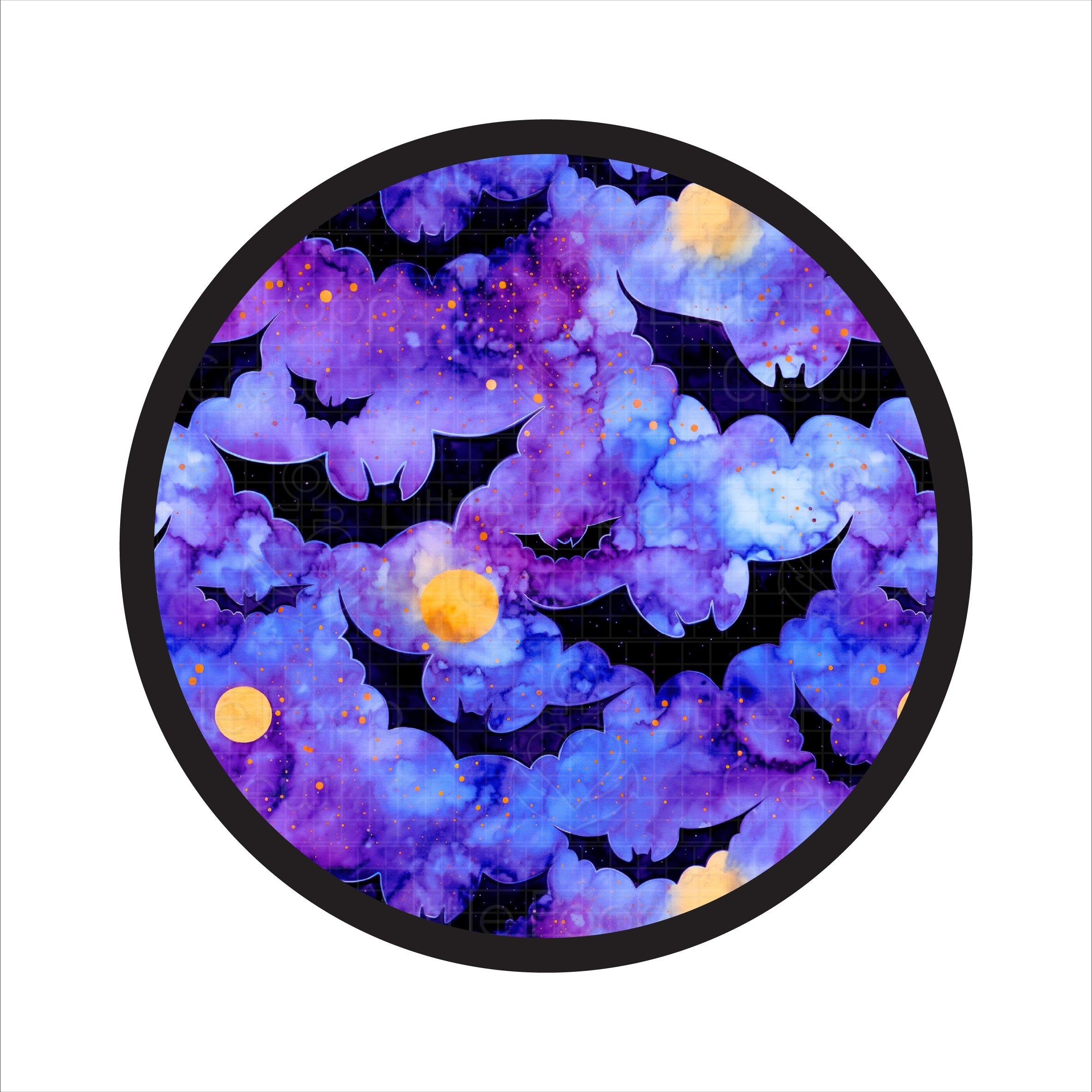 Halloween | Midnight Bats | Baby & Toddler Bamboo Bodysuit Onesie