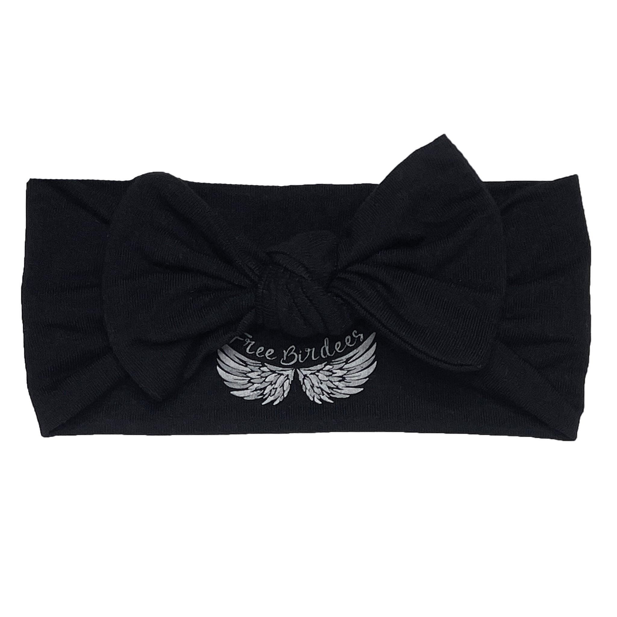 Midnight Black Hair Bow