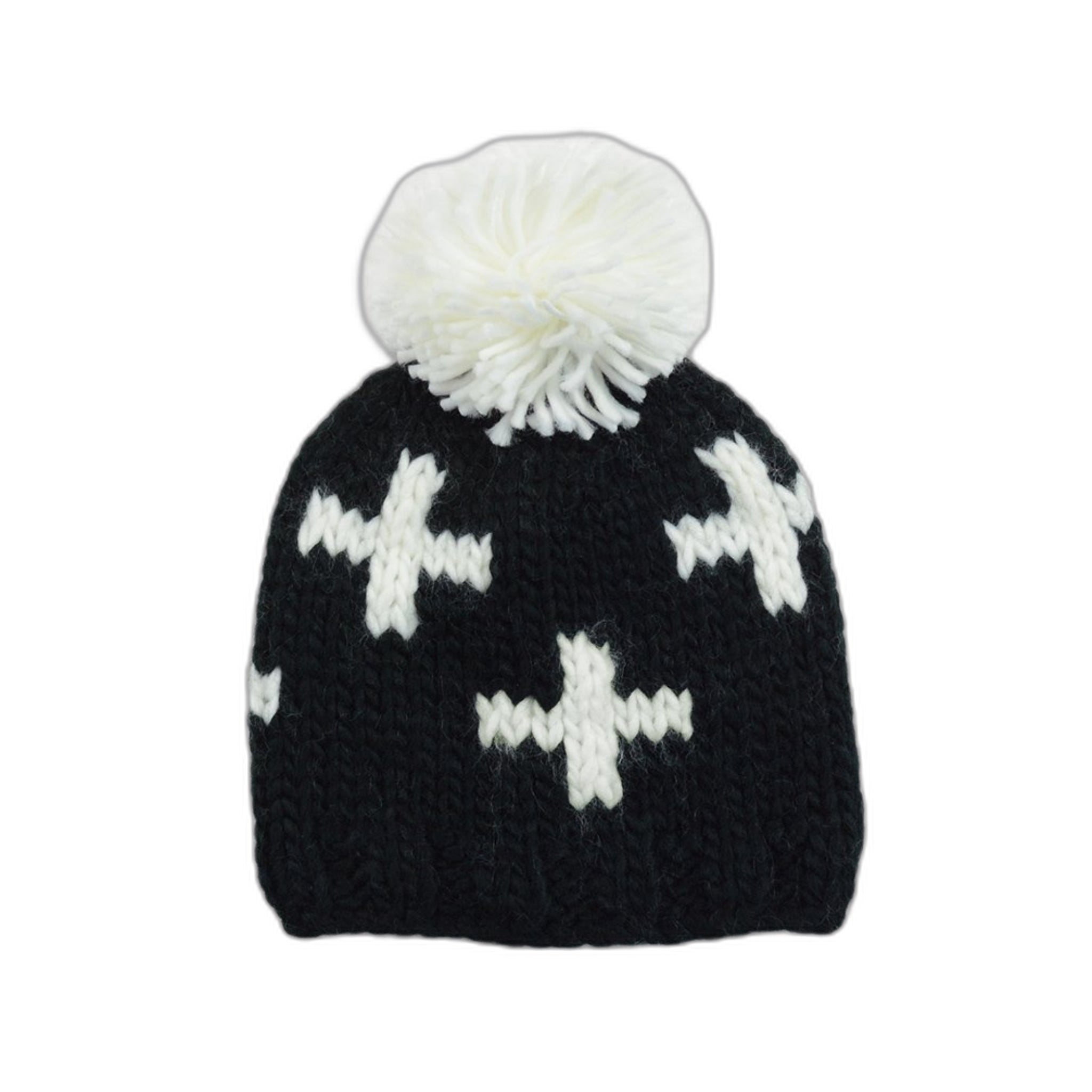 Miko Swiss Cross Knit Hat