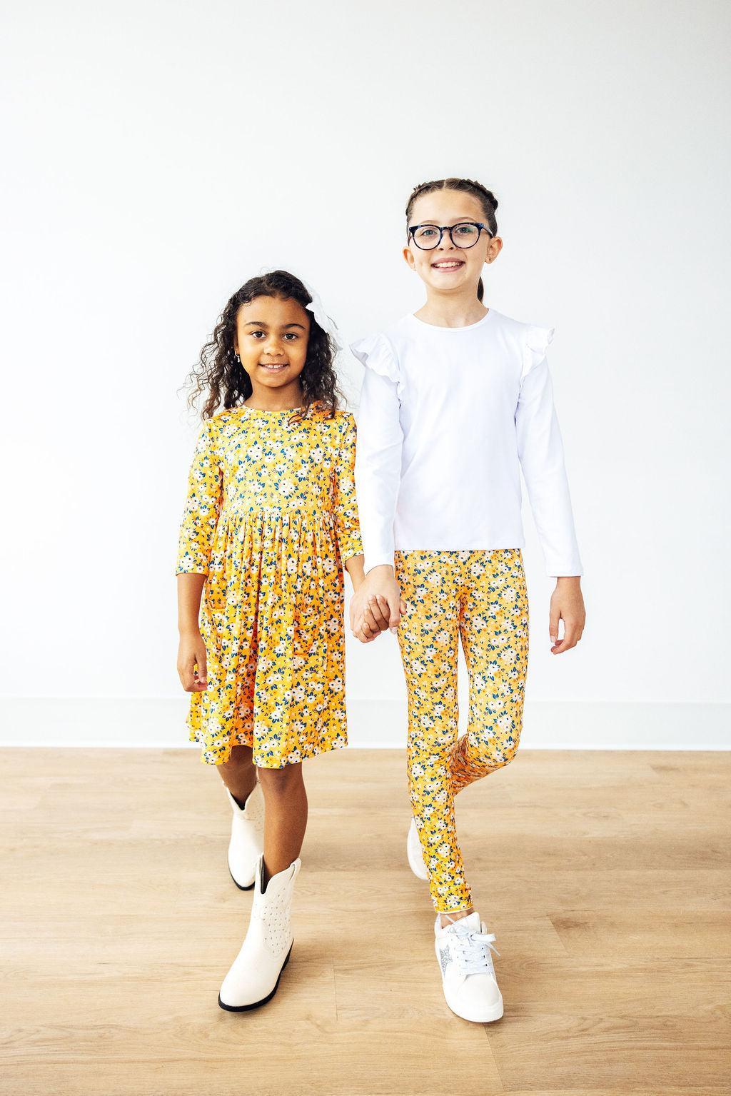 Fall Floral Leggings