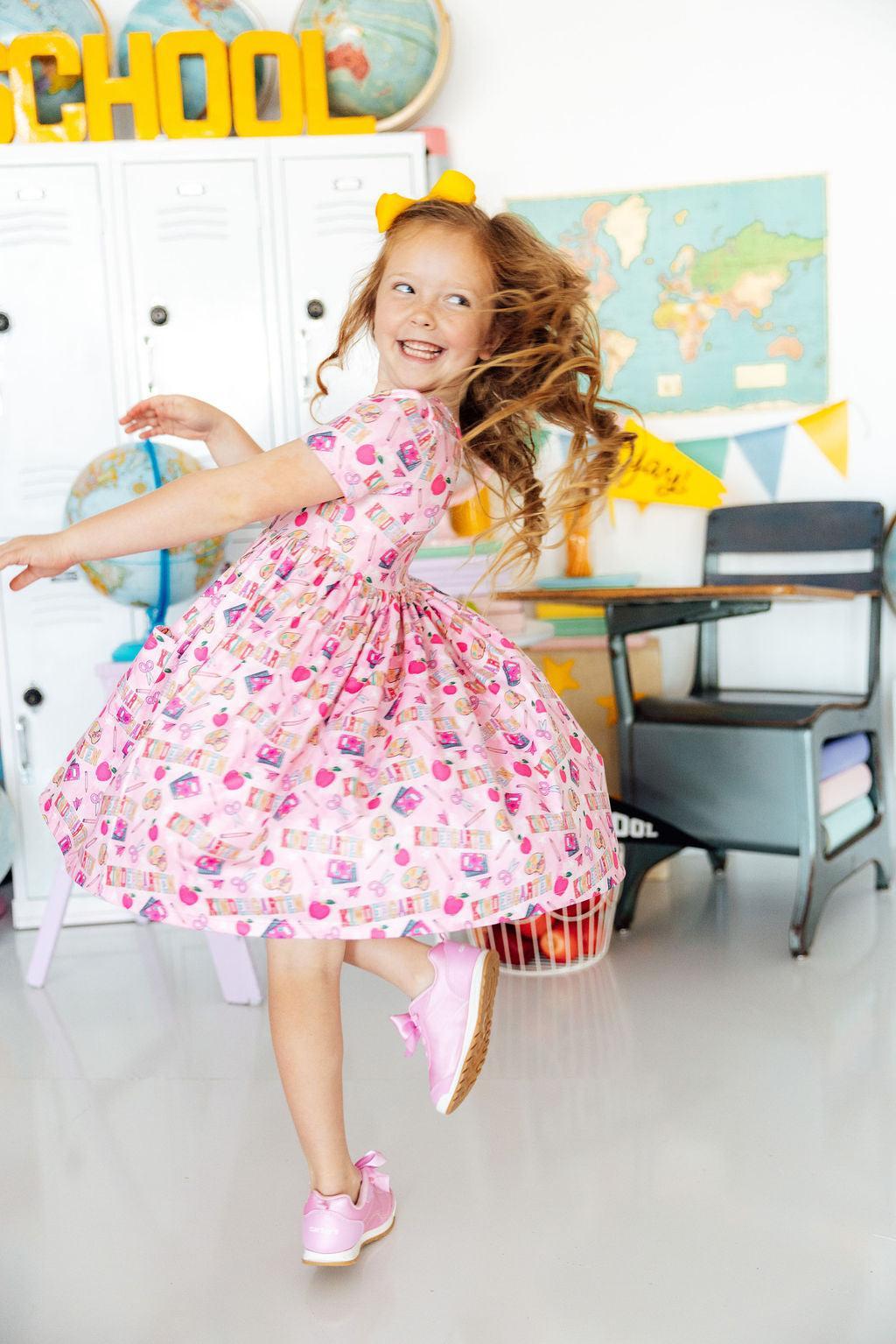 Kindergarten S/s Pocket Twirl Dress