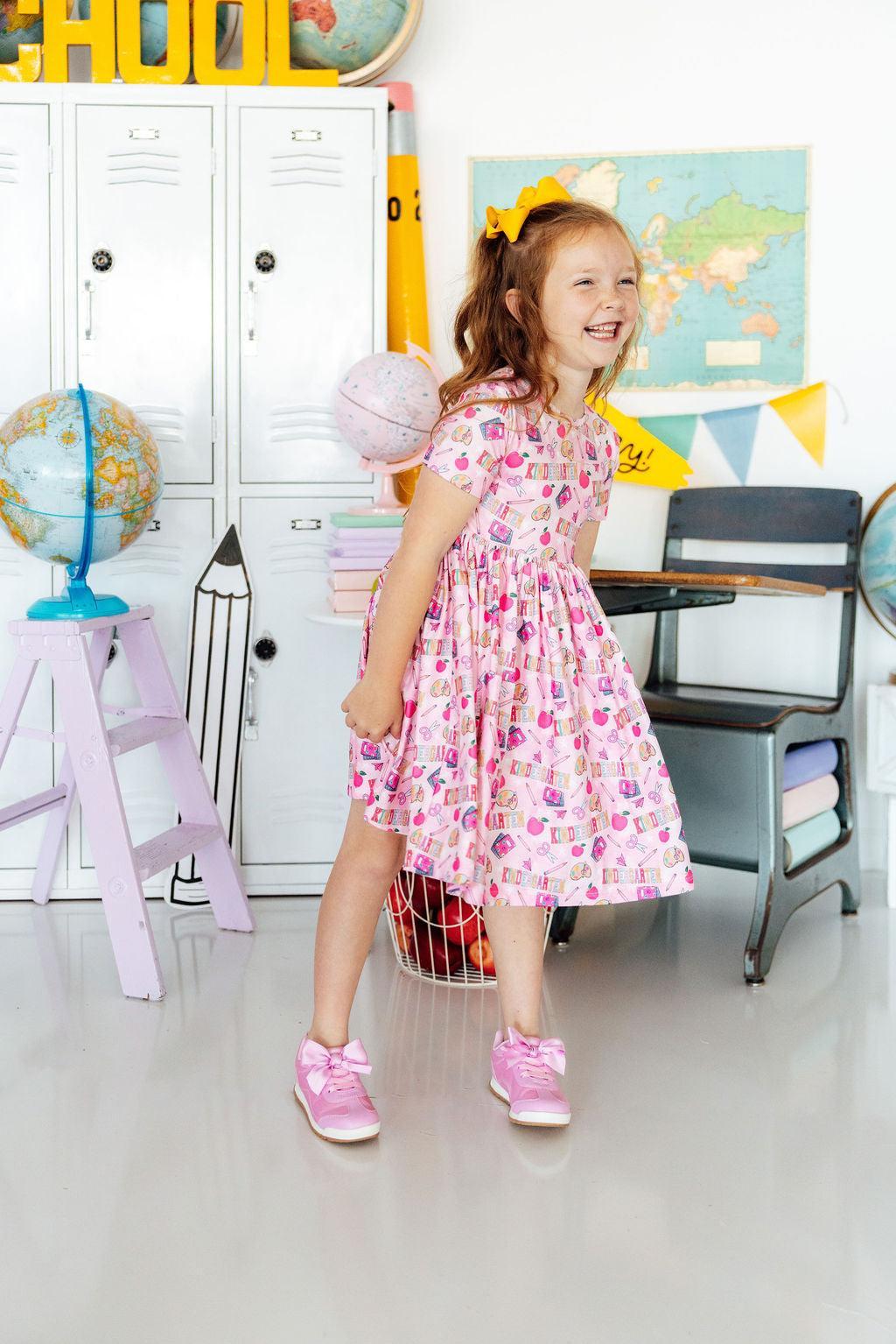 Kindergarten S/s Pocket Twirl Dress
