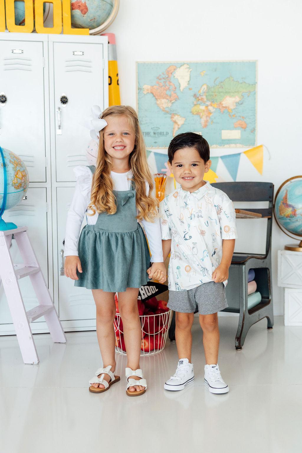 Boys Abc Adventure S/s Polo