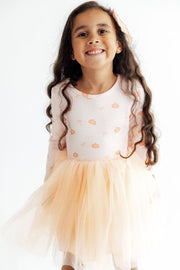 Gingham Pumpkins L/s Tutu Dress