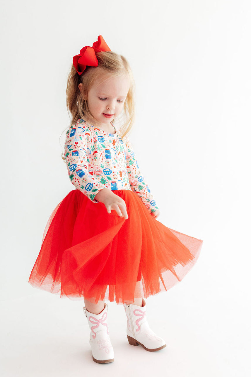 Oh Snap! L/s Tutu Dress