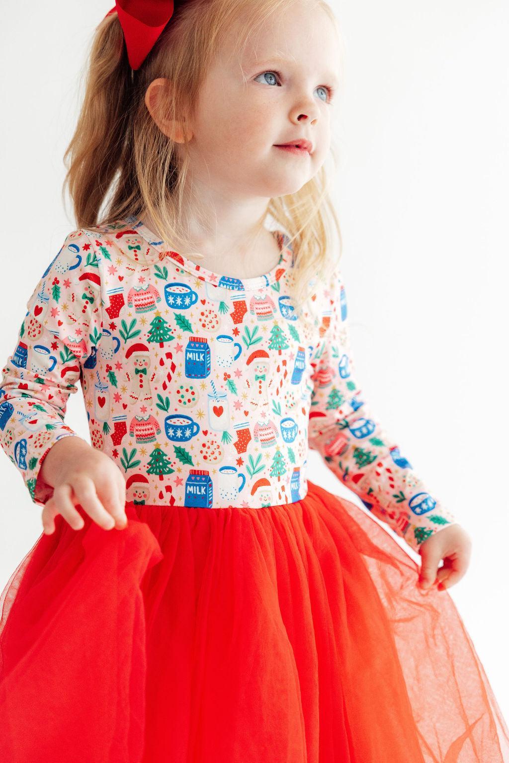 Oh Snap! L/s Tutu Dress