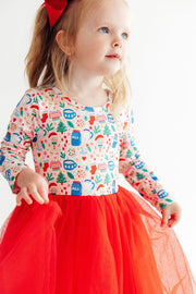 Oh Snap! L/s Tutu Dress