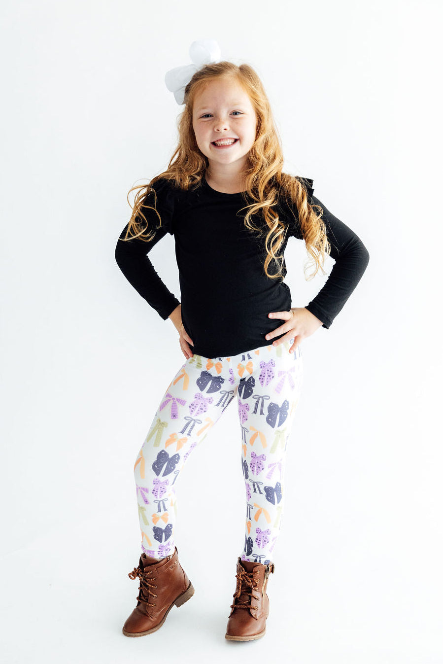 Tied With A Boo Leggings