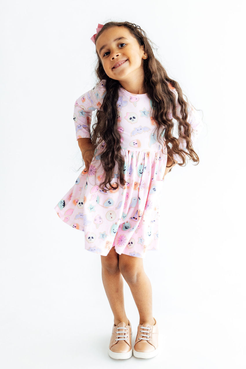 Sugar Rush L/s Pocket Twirl Dress
